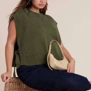 ELOQUII Overlay Sweater